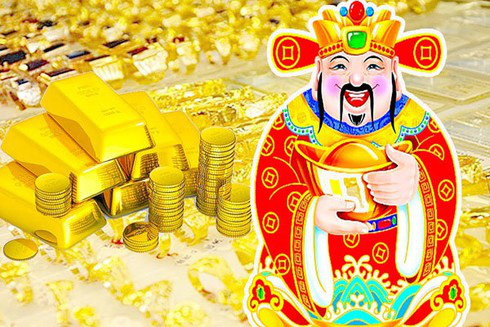 Giá vàng tăng lên 45.3 triệu đồng/lượng trước ngày vía Thần Tài
