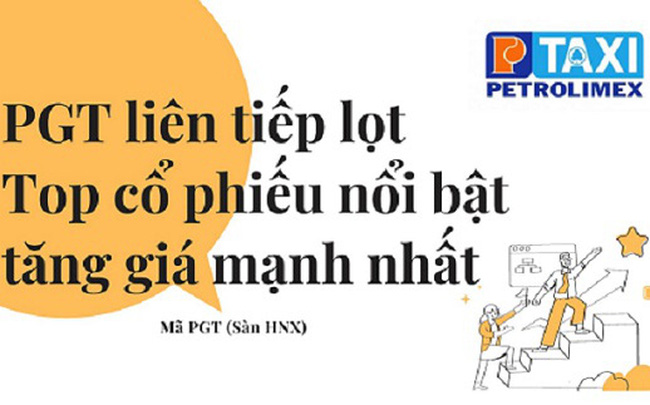 Tin mới về PGT liên tiếp lọt Top cổ phiếu nổi bật tăng giá mạnh nhất