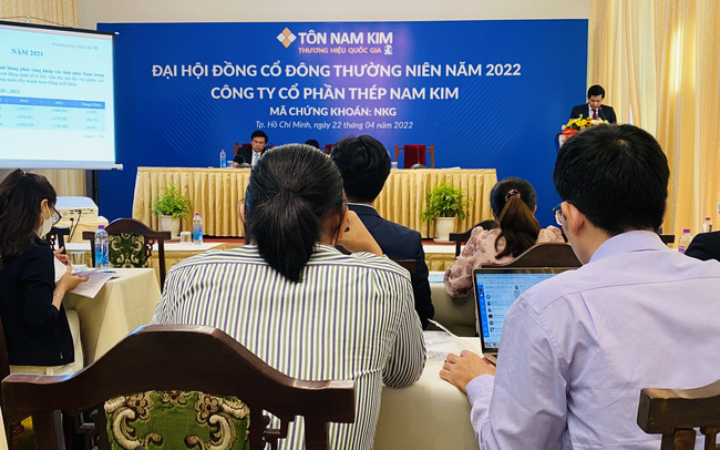 ĐHĐCĐ Thép Nam Kim (NKG): Quý I-2022 lãi hơn 500 tỷ đồng, đã chốt đơn xuất khẩu đến tháng 7 và phần lớn sang thị trường EU