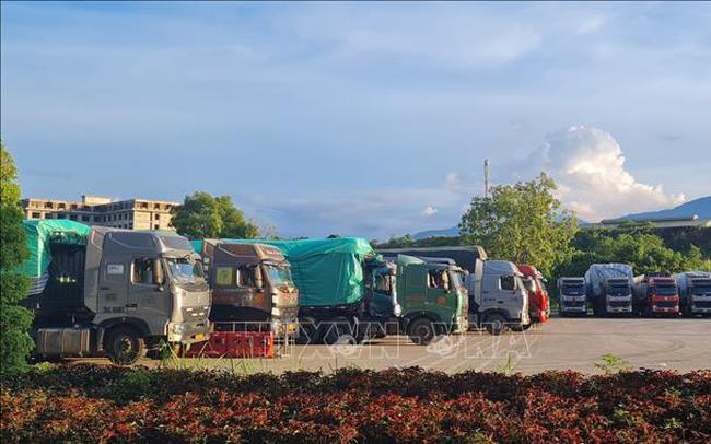 Hơn 1 nghìn phương tiện chở hàng bị mắc kẹt tại cửa khẩu Lào Cai