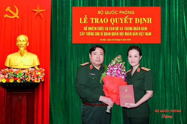 Chân dung nữ Trung tướng đầu tiên của Quân đội Nhân dân Việt Nam