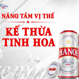 Tìm hiểu ngay Hanoi Premium Bia Hà Nội ra mắt dòng sản phẩm cao cấp